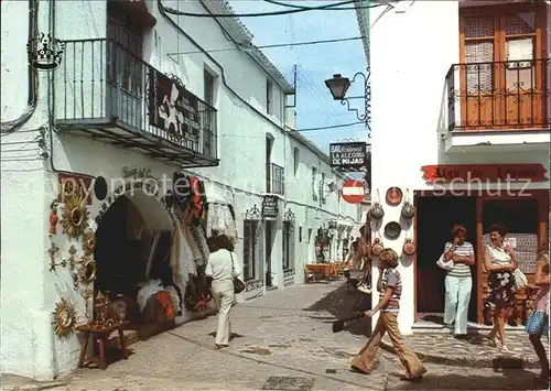 Mijas Strassenansicht  Kat. Mijas