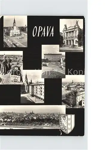 Opava Troppau Teilansichten Kat. Opava