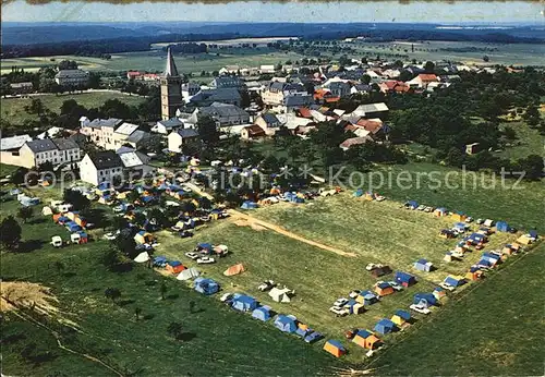 Berdorf Echternach Fliegeraufnahme mit Camping Kat. Luxemburg