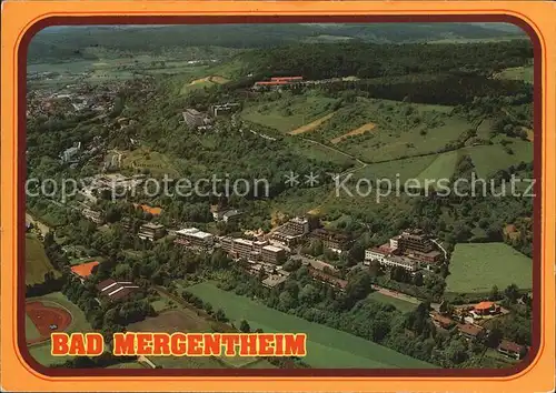 Bad Mergentheim Fliegeraufnahme Kat. Bad Mergentheim