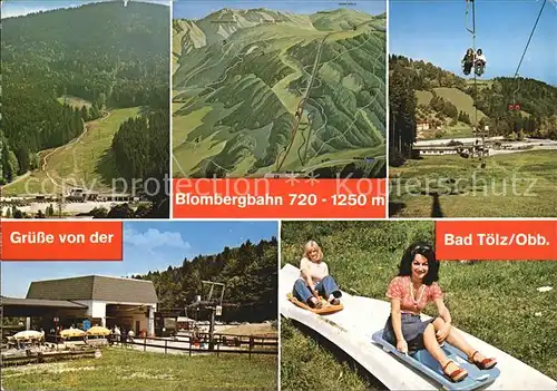 Bad Toelz Blombergbahn Sommerrodelbahn Kat. Bad Toelz