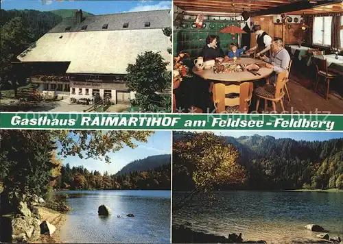 Feldberg Schwarzwald Gasthaus Raimartihof am Feldsee Kat. Feldberg (Schwarzwald)
