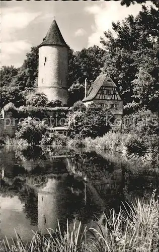 Dinkelsbuehl Faulturm Kat. Dinkelsbuehl