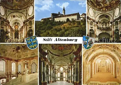Altenburg Waldviertel Stift Altenburg Teilansichten Kat. Altenburg