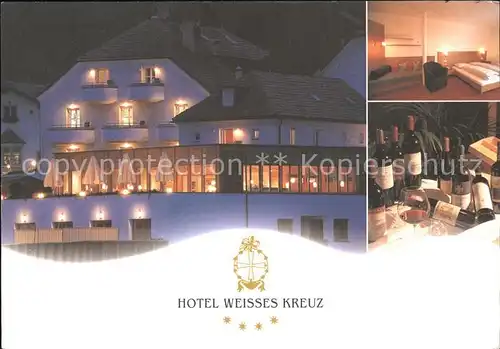 Burgusio Hotel Weisses Kreuz Zimmer Kat. Italien