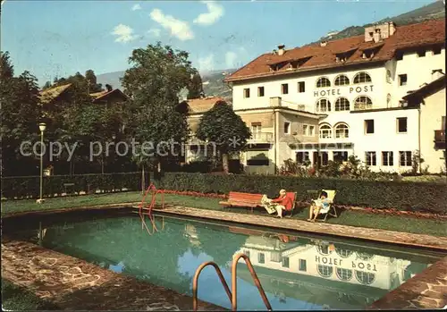 Klausen Suedtirol Hotel Post Schwimmbad Kat. Eisacktal