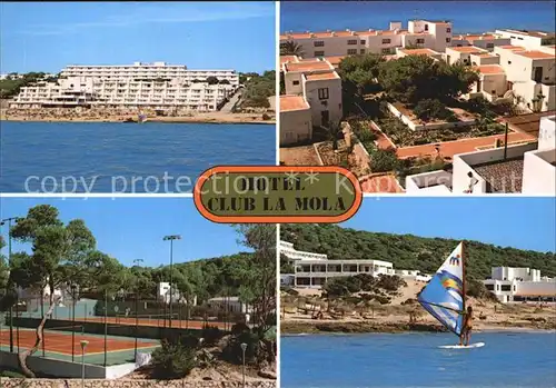 Formentera Hotel Club La Mola Tennisplatz Surfen Kat. Spanien