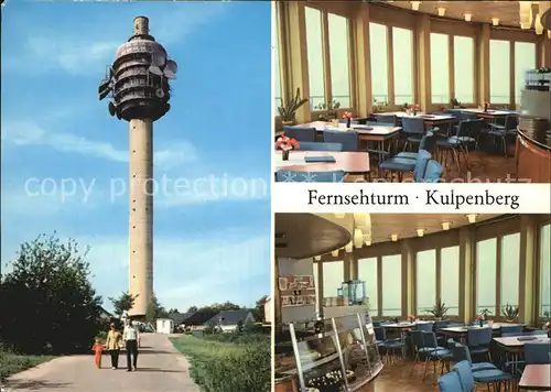 Kulpenberg Fernsehturm Gastraeume Kat. Bad Frankenhausen