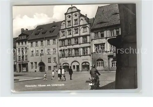 Goerlitz Sachsen Historische Haeuser am Untermarkt Kat. Goerlitz