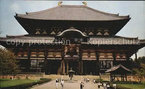 Japan Hall of the great Buddha Kat. Japan
