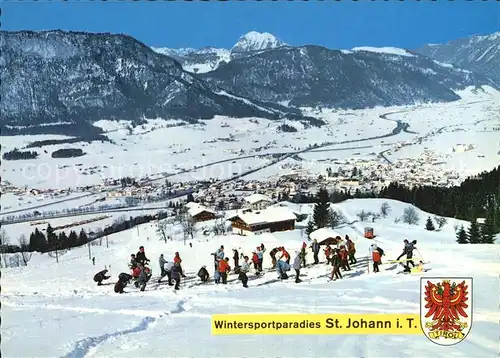 St Johann Tirol mit Bergbahn Kat. St. Johann in Tirol