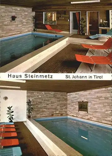 St Johann Tirol Haus Steinmetz Schwimmbad Kat. St. Johann in Tirol