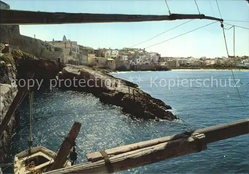 Vieste Foggia Partie am Meer Kat. Foggia