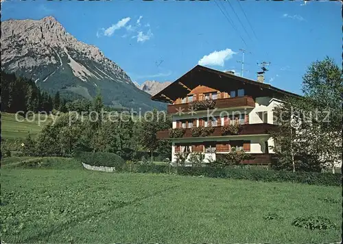 Scheffau Wilden Kaiser Fremdenheim Feger Hans  Kat. Scheffau am Wilden Kaiser