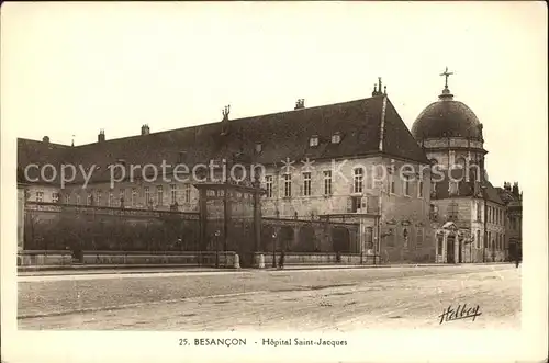 Besancon Doubs Hopital Saint Jacques Kat. Besancon