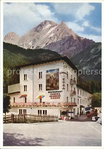 Canazei Suedtirol Albergo Pensione Alla Rosa Kat. 