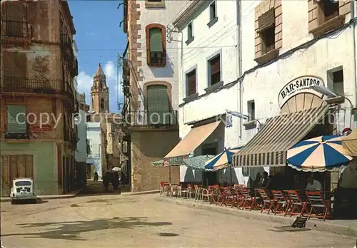 Tarragona Plaza Generalisimo y calles Calvo Sotelo y Gueell Kat. Costa Dorada Spanien