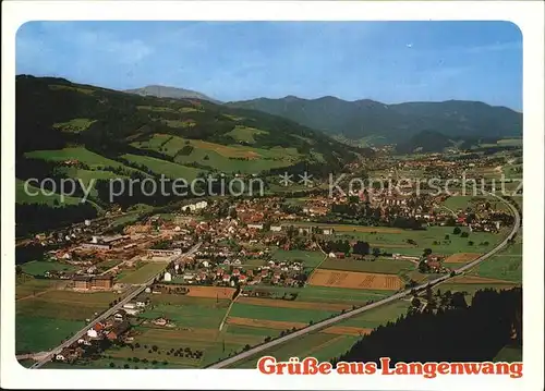 Langenwang Steiermark Fliegeraufnahme Kat. Langenwang