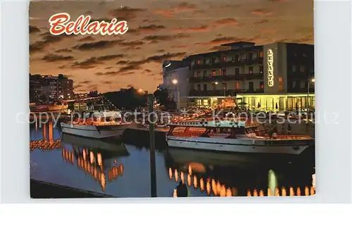 Bellaria Porto Canale Notturno Kat. Rimini