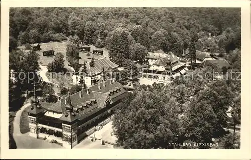 Alexisbad Harz Teilansicht Stahlbad Kat. Harzgerode