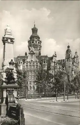 Leipzig Neues Rathaus Messestadt Kat. Leipzig