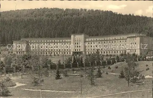 Erlabrunn Erzgebirge Bergarbeiterkrankenhaus Dr Georg Benjamin Kat. Breitenbrunn Erzgebirge