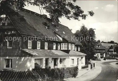 Schellerhau Cafe Konditorei Rotter Kat. Altenberg