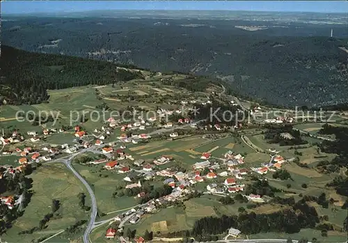 Haeusern Schwarzwald Fliegeraufnahme mit Schwarzatal Kat. Haeusern