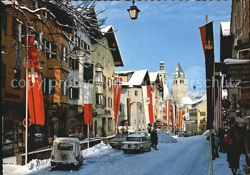 Kitzbuehel Tirol Ortspartie Kat. Kitzbuehel