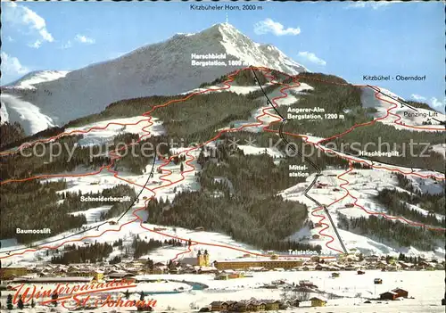 St Johann Tirol Skigebiet Kat. St. Johann in Tirol
