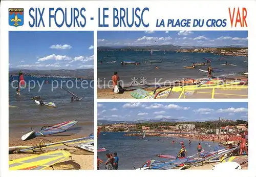 Six Fours les Plages Strand Surfer Kat. Six Fours les Plages