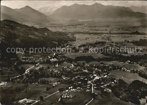 Bad Heilbrunn Fliegeraufnahme Kat. Bad Heilbrunn