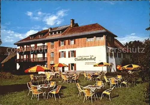 Velden Woerther See Gasthof Pension Cafe Charlottenhof Garten Kat. Velden am Woerther See