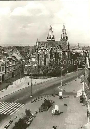 Muehlhausen Thueringen Wilhelm Pieck Platz Thomas Muentzer Stadt Kat. Muehlhausen Thueringen