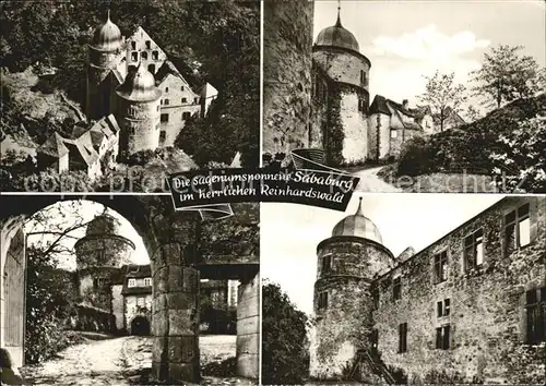 Hofgeismar Sababurg im Reinhardswald Dornroeschenschloss Burggaststaette Kat. Hofgeismar