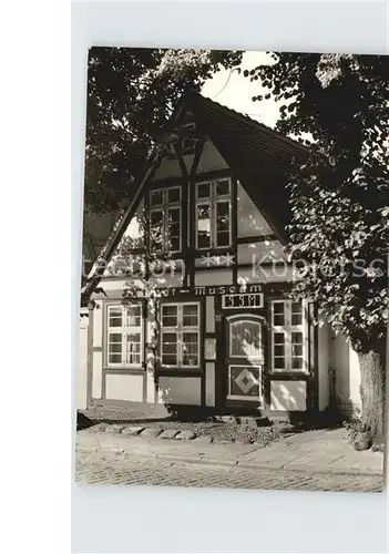 Warnemuende Ostseebad Heimatmuseum Kat. Rostock