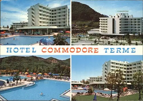 Montegrotto Terme Hotel Commodore Terme  Kat. 