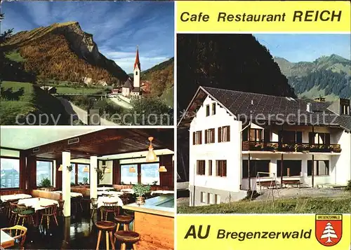 Au Bregenzerwald Cafe Reich  Kat. Schoppernau