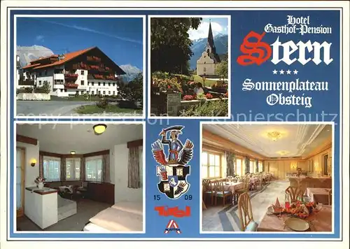 Obsteig Tirol Hotel Stern  Kat. Obsteig
