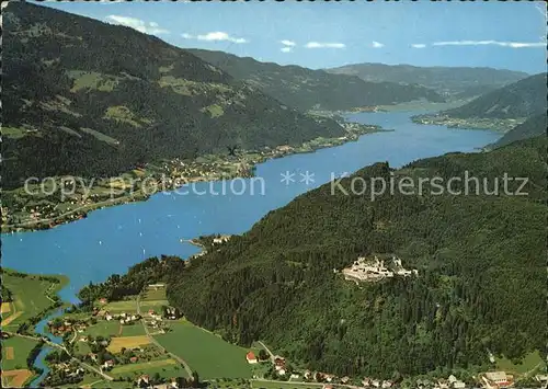 Ossiachersee Burgruine Landskron Kat. Ossiach