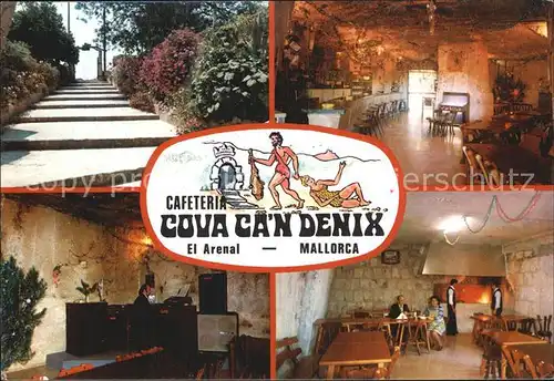 El Arenal Mallorca Cafeteria Cova Can Denix  Kat. S Arenal