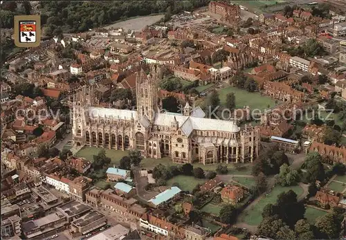 Canterbury UK Fliegeraufnahme Cathedral  Kat. Canterbury