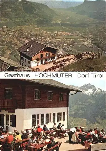 Dorf Tirol Gasthaus Hochmut  Kat. Tirolo