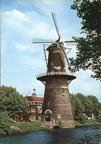 Schiedam De Walvisch Windmuehle  Kat. Schiedam