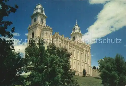 Manti USA The Mormon Tempel Kat. 