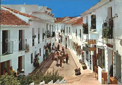 Mijas Typische Strasse Kat. Mijas