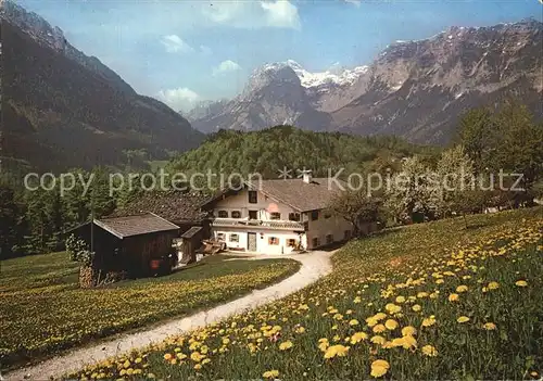 Berchtesgaden Panorama Kat. Berchtesgaden