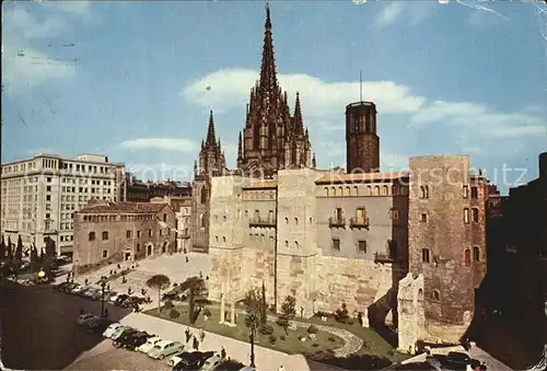 Barcelona Cataluna Plaza de la Catedral Kat. Barcelona
