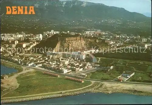 Denia Fliegeraufnahme Kat. Alicante