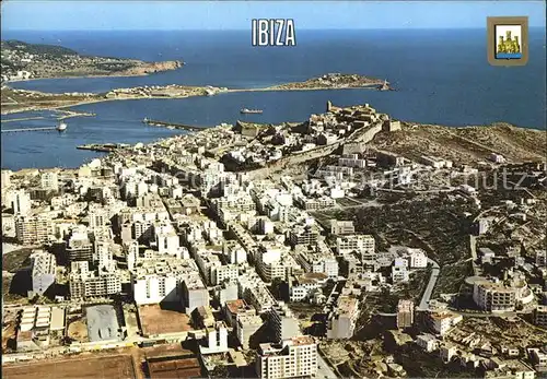Ibiza Islas Baleares Fliegeraufnahme Kat. Ibiza